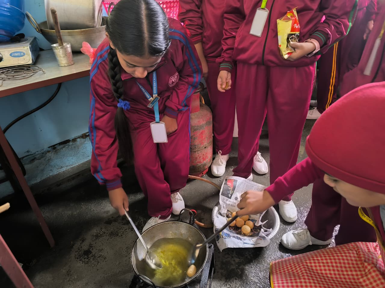 Cooking Competition of Grade VII